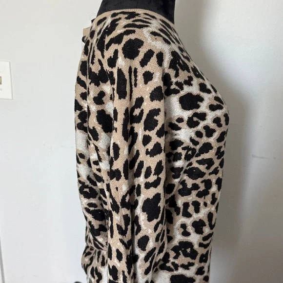 New York & Company Leopard Print Sweater - Picture 2 of 4
